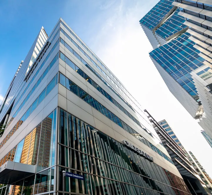 Office building of interns in Amsterdam