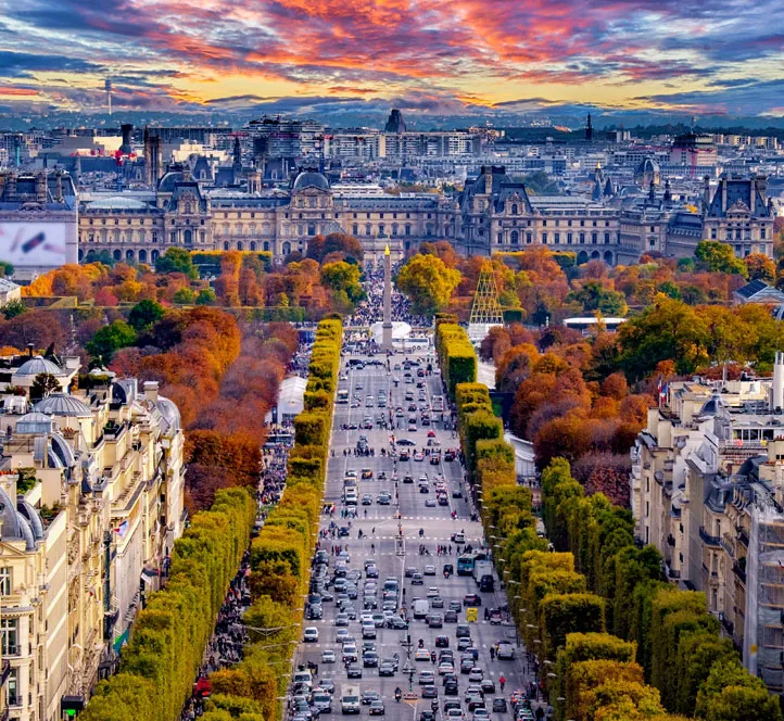 View over Paris
