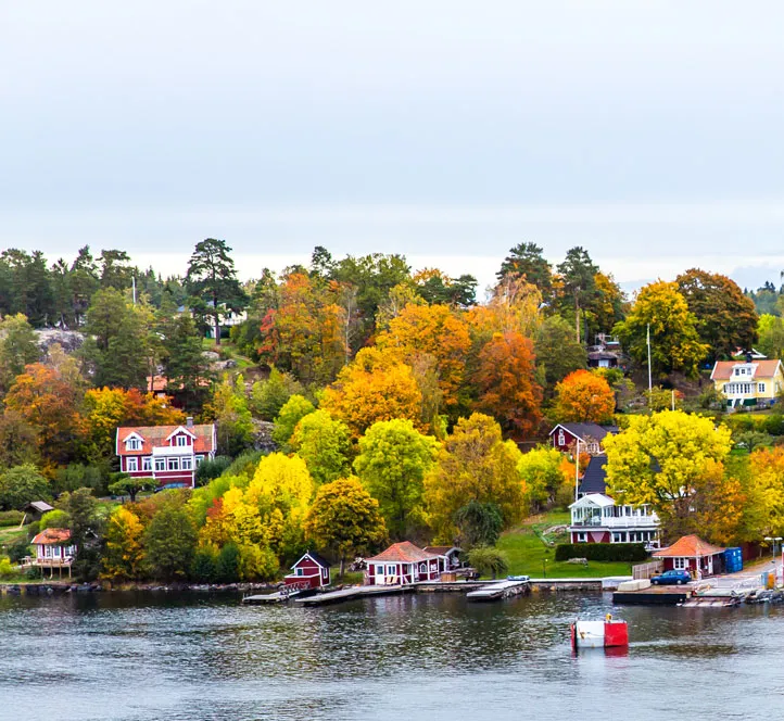 Interns in Sweden take a trip to Archipelago