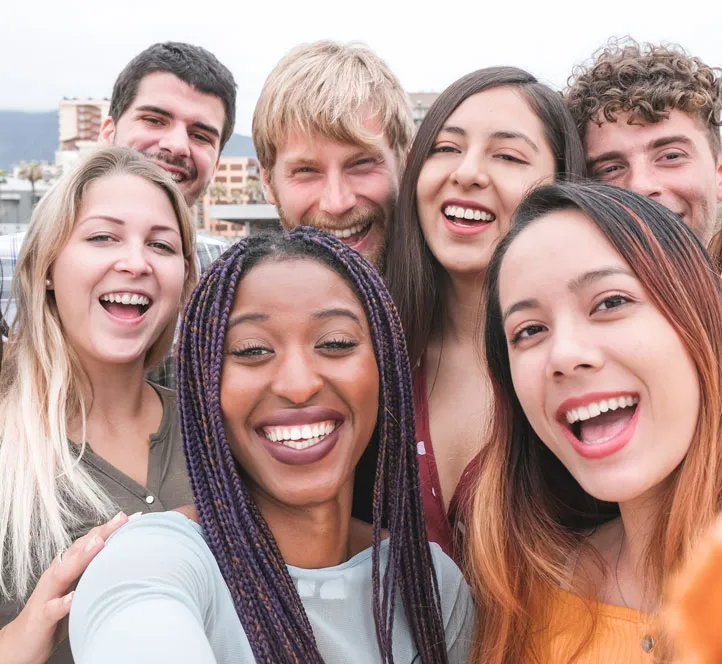 Toronto interns having fun