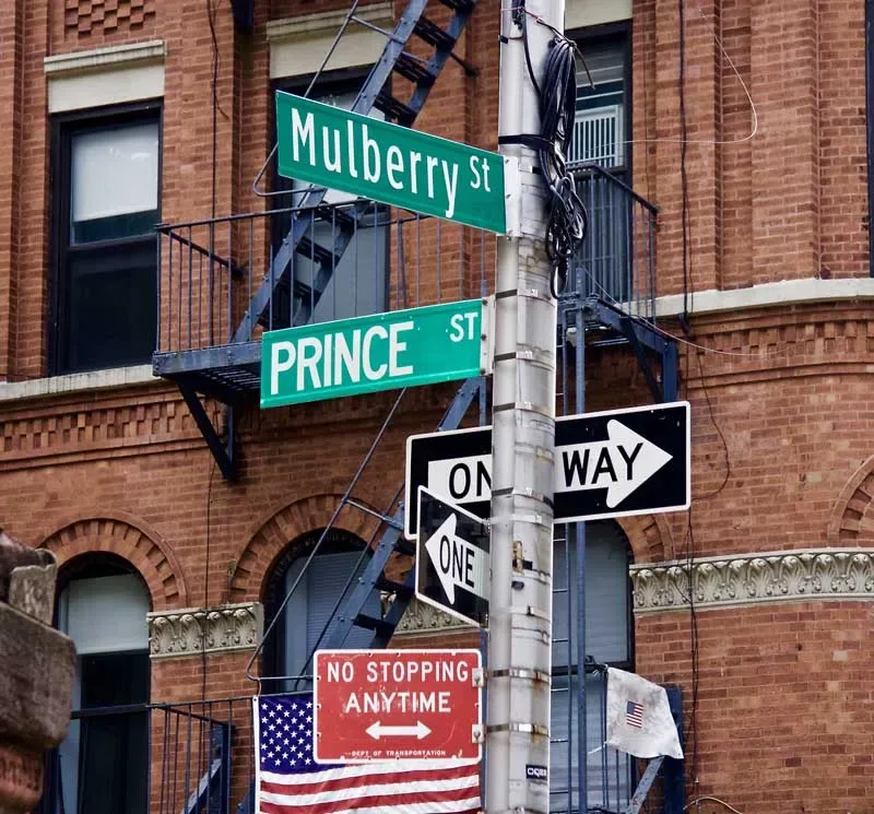 Interns explore Lower East Side in NYC