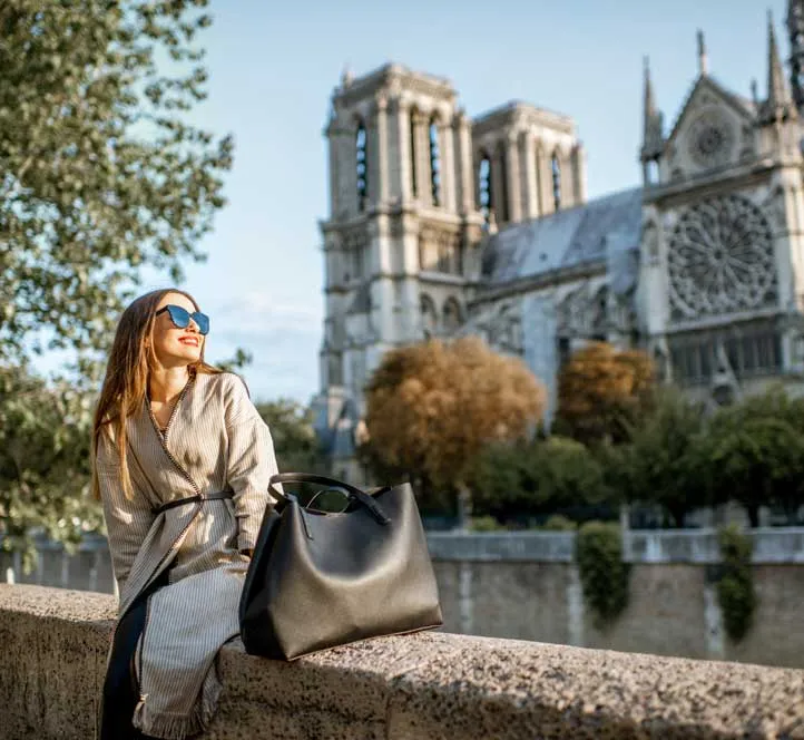 Intern in Paris during her first week