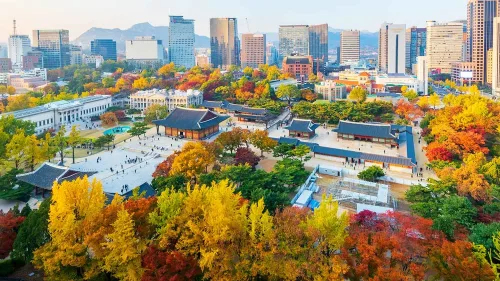 Seoul Internships, take int eh view from Jeongdong Observatory