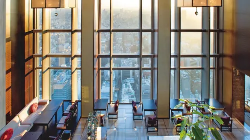 Image of the Mandarin Oriental-Hotel Restaurant in Tokyo Japan